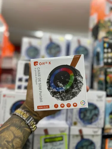 Caixinha De Som Onex Resistente à água muito top