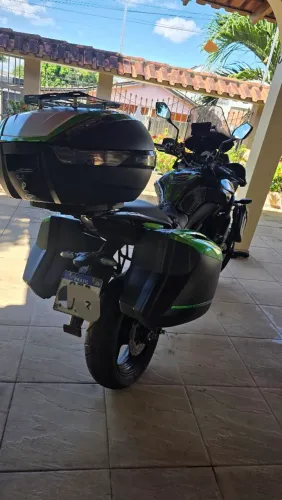Kawasaki verssys Tourer 650 2021 pronta para viagem