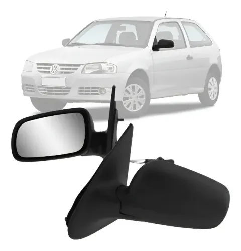 Retrovisor Gol G3 G4 2 Portas 00 01 02 03 08 Manual Esquerdo