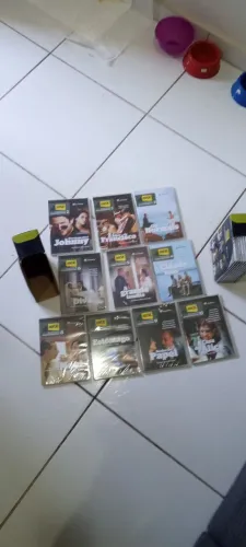 2 kits de DVDS coletânea sucessos de cinema brasileiro 2010 novo lacrado sem tirar da emba