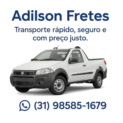 Adilson Fretes - Rápido, seguro e com preço justo