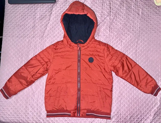Casaco de frio infantil 7-8 anos