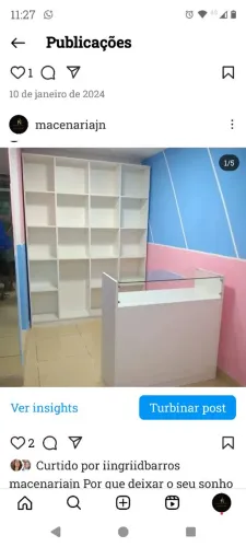 Móveis planejados para lojas