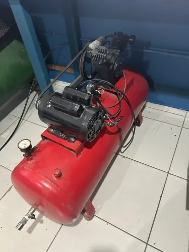Compressor de ar 15 pés com motor 3 cv monofásico