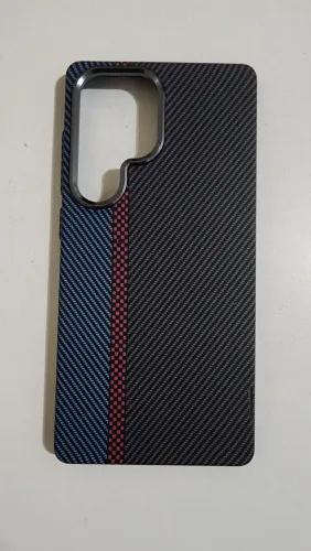 Capa Samsung S25 Ultra MagSafe, Fibra de carbono e botões funcionais.