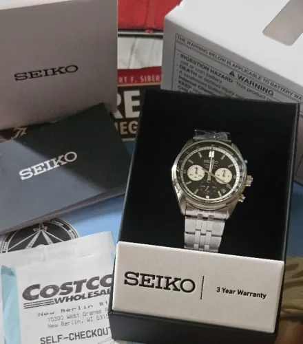 Relógio Seiko Cronógrafo Panda SSB429 - Novo na caixa