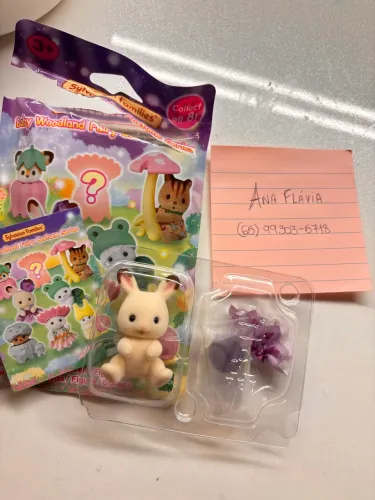 Sylvanian Families baby woodland fairy costume coelha ametista