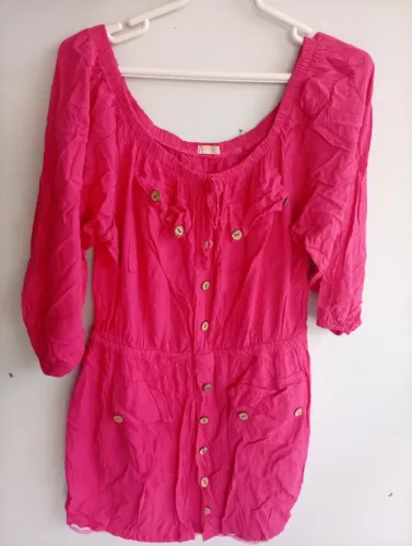 Vestido soltinho Rosa