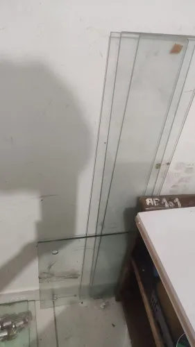Kit de prateleiras de vidro (6 prateleiras)