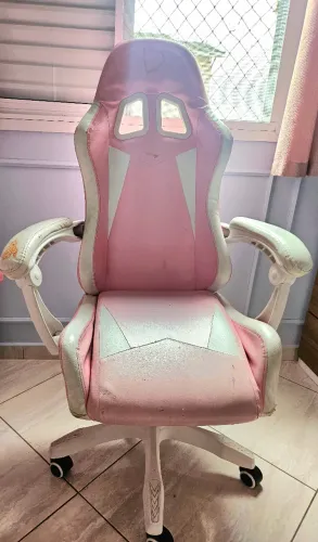 Cadeira Gamer Rosa