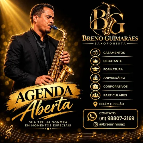 Saxofonista Especialista em Eventos