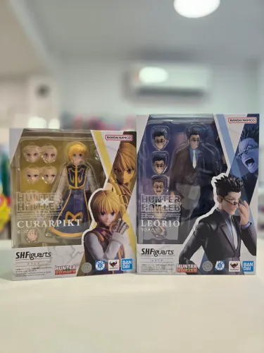 Combo HxH Leorio e Kurapika SH Figuarts LACRADOS 