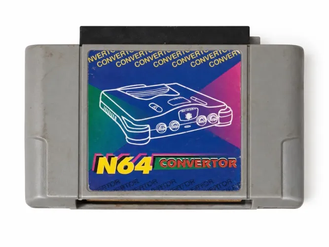 Adaptador Conversor Antigo para Nintendo 64 - Colecionável