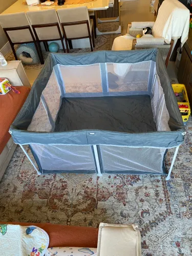 Cercadinho Para Bebê Infantil Chiqueirinho Portátil /Dobrável + Bolsa