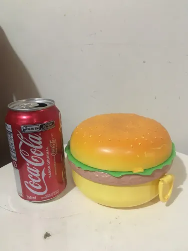 Lancheira em formado de Hambúrguer