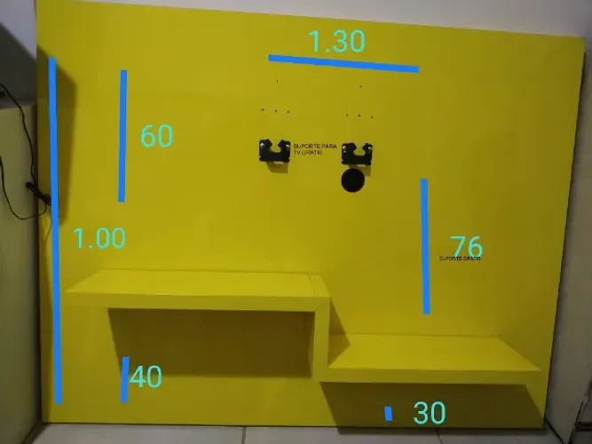 Painel de TV com suporte da TV GRÁTIS