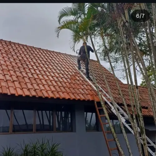 Lavação de telhados 