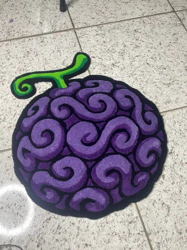 Tapete Gomu Gomu no mi 70cm comprimento e 68cm largura