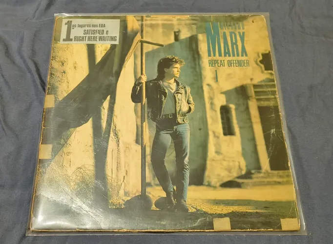 LP Vinil Richard Marx Repeat Offender Raro 