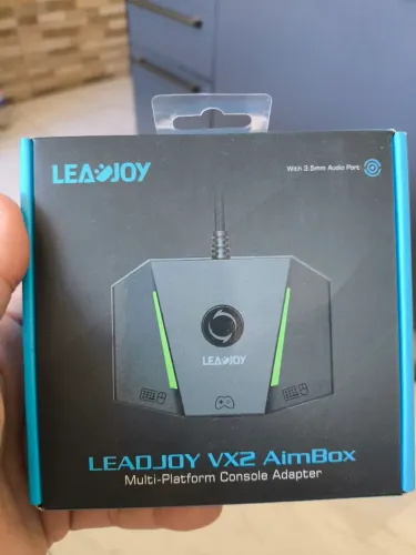 Leadjoy vx2 aimbox adaptador para teclado e mouse para consoles.