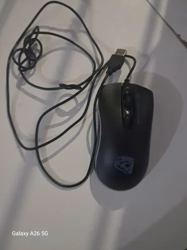 Mouse Gamer Elg 2400 Dpi, Led 7 Cores, 4 Botões, Usb, Preto