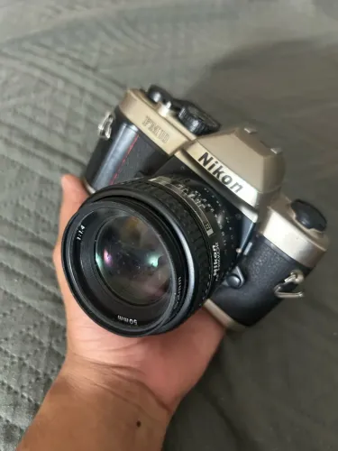 Nikon fm10 + lente 50mm 1.4 D