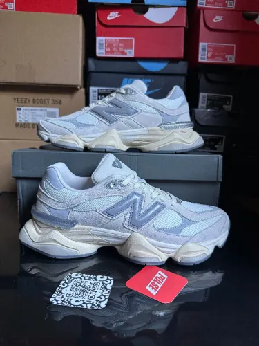 Sneaker New Balance 9060 Sea Salt Concrete - tamanho 40BR, original (861)