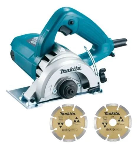 Serra Makita 4100nh3zx Mármore com 2 Discos Diámetro 110mm 1300W