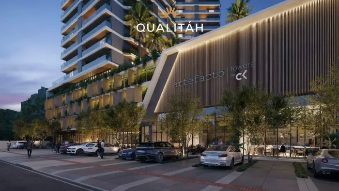 Apartamento com 1 Suíte e 1 Dormitório com 2 vagas no Edifício Artefacto Towers Praia Brav
