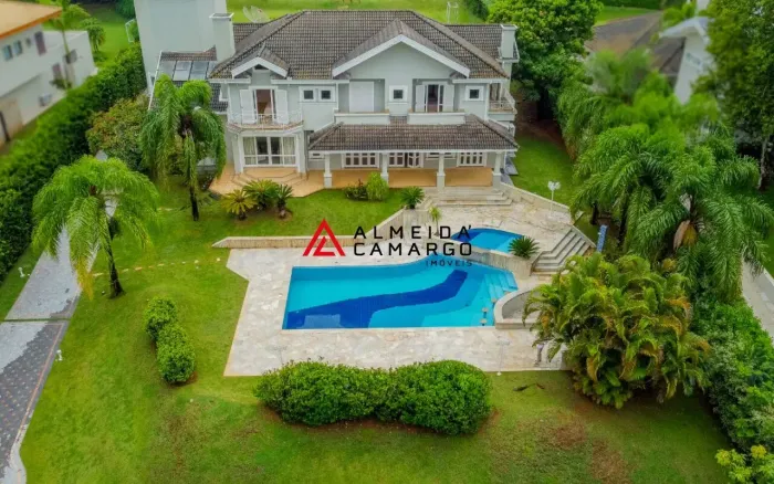 Casa Fazenda Vila Real 4 Suítes Campo de Futebol Piscina 610m²