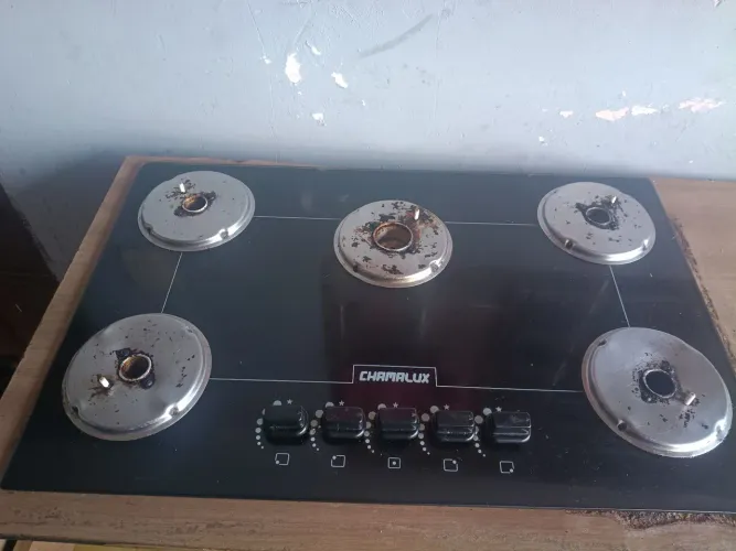 Cooktop 5 bocas elétrico