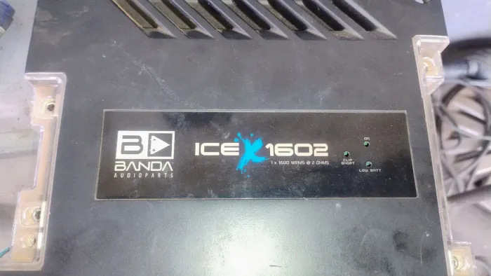 MÓDULO BANDA ICE X 1602 - 1600W RMS - 2 OHMS