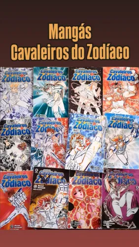 MANGÁS CAVALEIROS DO ZODÍACO A PARTIR DE 15 REAIS 