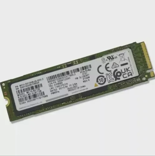 Ssd M2 Nvme Samsung Pm981a 512 Gb Mz-vlb512b 3500 Mb/s Cor Verde