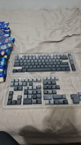 Keycaps XVX Cinza degrade 126 peças