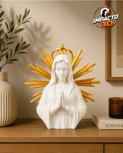 Nossa Senhora - Decoração Religiosa 3D
