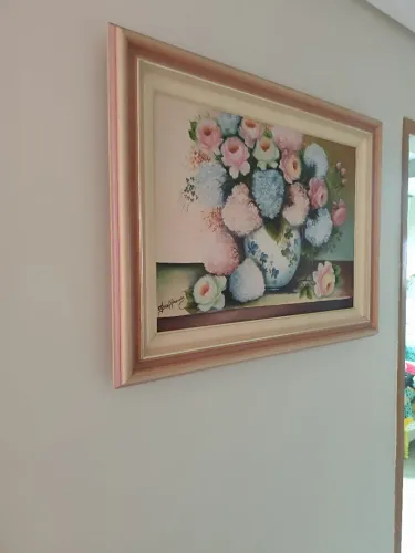 Quadro pintado a óleo