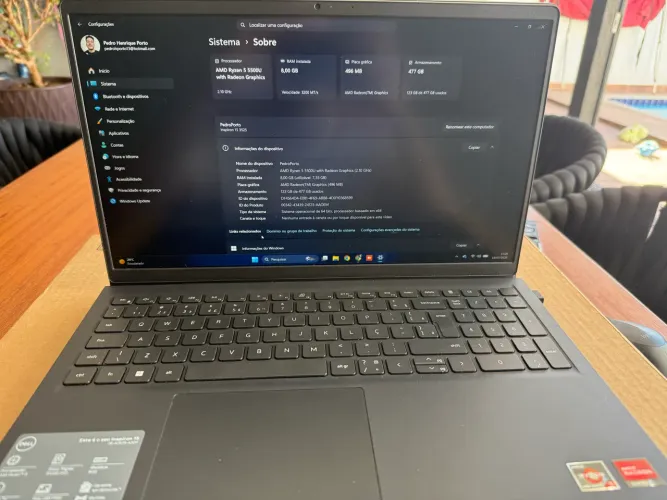 Notebook Dell Inspiron 15