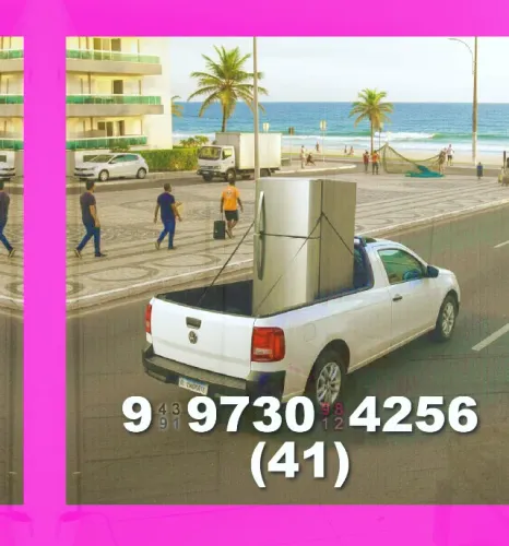 Frete ágil! 41?9?9730?4256 - Isac, qualidade e dedicação em transporte!