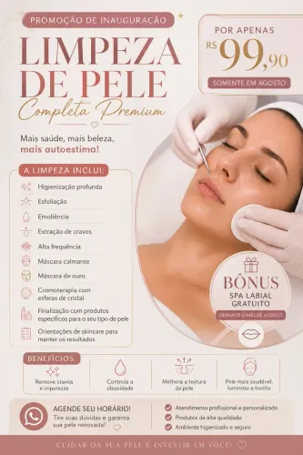 Limpeza de Pele Completa Premium