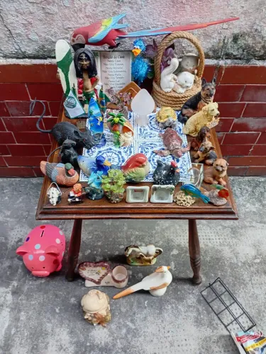 Objetos de decoração bebelos 