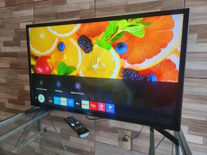 Tv SMART SAMSUNG PLUS MARCA BOA 4K MODELO NOVO ACEITO CARTÃO E ENTREGO 