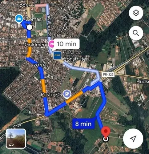 Chácara de lazer em condomínio fechado, 1500m2, a apenas 10 minutos do centro de Cianorte.