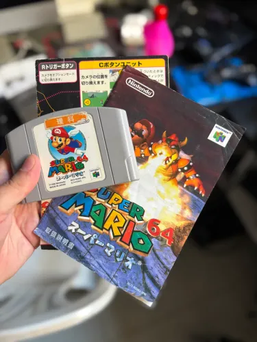 Super Mario 64 - Nintendo 64 - Japonês