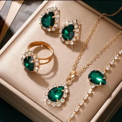 Kit esmeralda verde