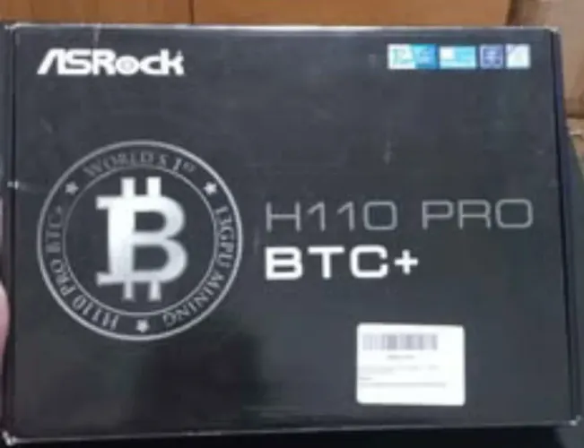 PLACA MÃE ASROCK H110 PRO BTC + 13