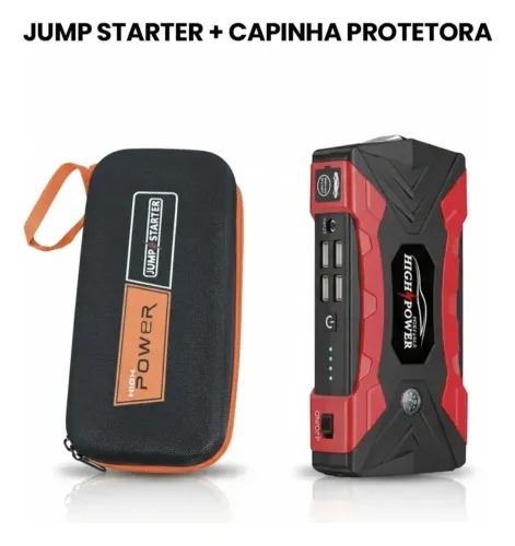 Auxiliar De Partida Jump Starter Portátil 2100mah 