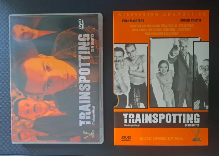 DvD original edição especial Trainspotting de Danny Boyle