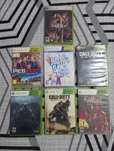 Lote de 07 jogos paralelos Xbox 360 . Jogos para Xbox desbloqueado.