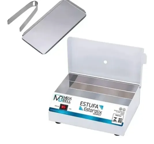 ESTUFA ESTERELIX COMPACT - Esterilização prática e eficiente para seus materiais!